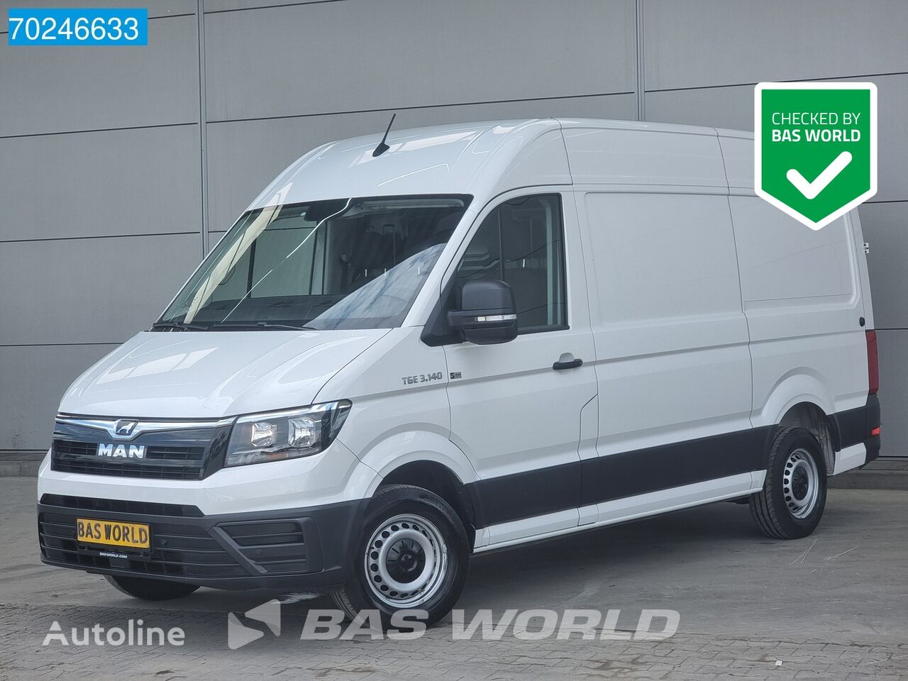 MAN TGE 3.140 Automaat L3H3 Airco Cruise Camera Parkeersensoren L2H2 furgoneta pequeña