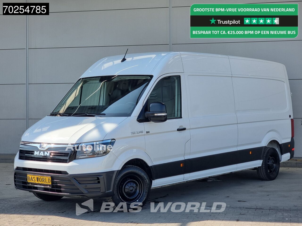 MAN TGE 3.140 Automaat L4H3 Airco Camera Parkeersensoren L3H2 14Airc car-derived van