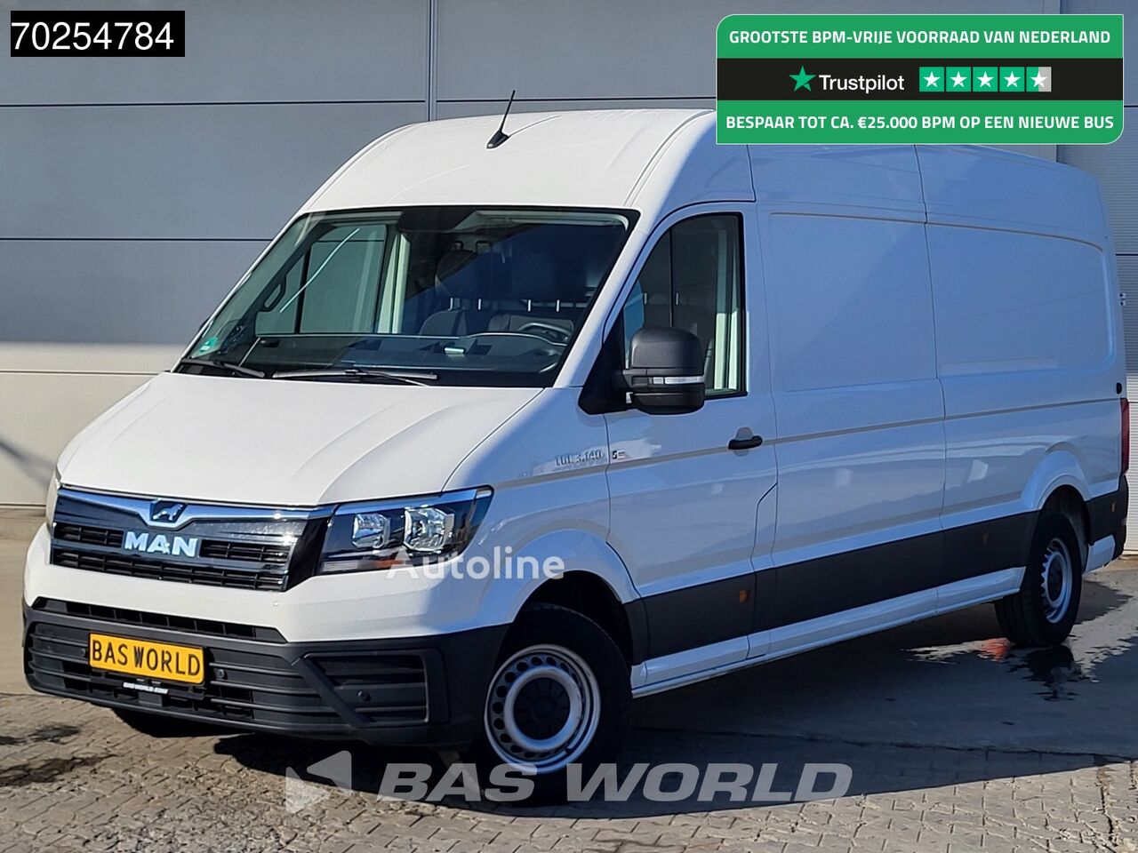 MAN TGE 3.140 Automaat L4H3 Airco Camera Parkeersensoren L3H2 14m3 A car-derived van