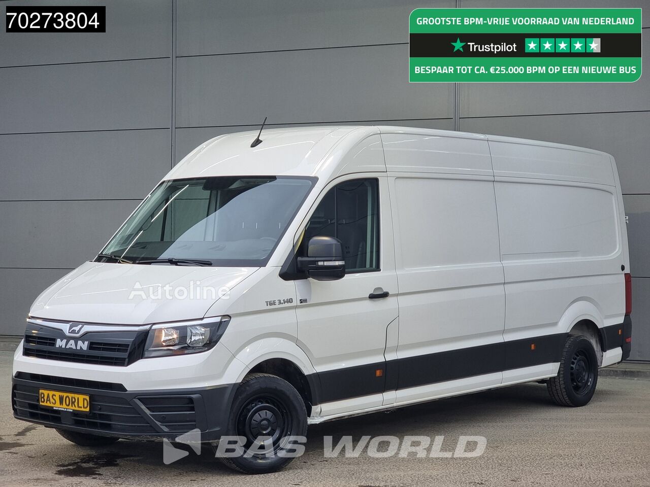 MAN TGE 3.140 Automaat L4H3 Airco Camera Parkeersensoren L3H2 14m3 A leichter Lieferwagen