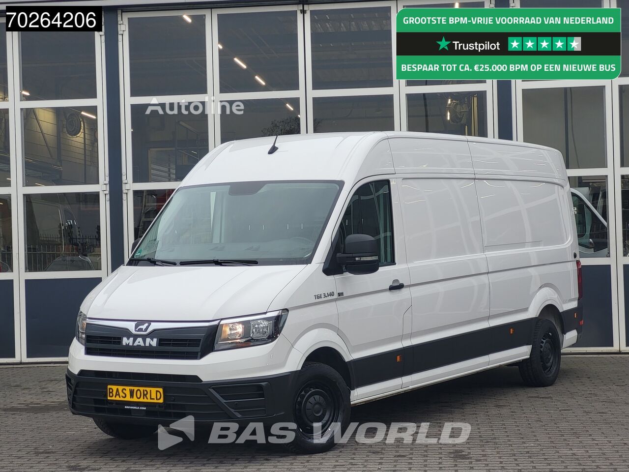 MAN TGE 3.140 Automaat L4H3 Airco Camera Parkeersensoren L3H2 Airco car-derived van