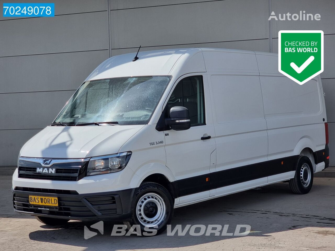 MAN TGE 3.140 Automaat L4H3 Airco Cruise Camera L3H2 Airco Cruise co car-derived van