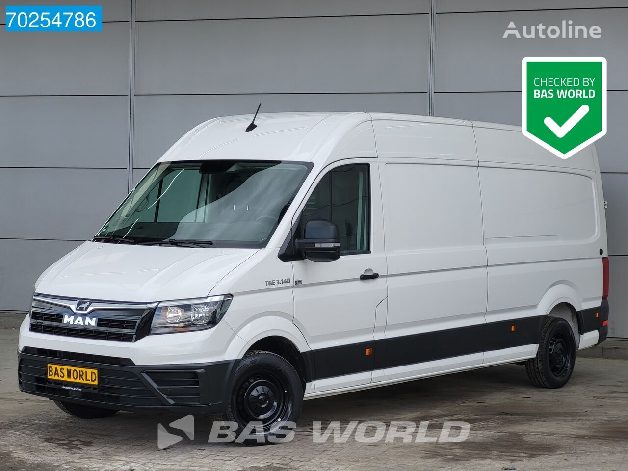 легковий фургон MAN TGE 3.140 Automaat L4H3 Airco Parkeersensoren 140 PK L3H2 15m3 A