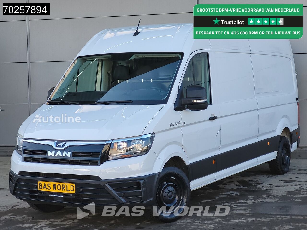 MAN TGE 3.140 Automaat L4H3 Camera Airco L3H2 Airco car-derived van