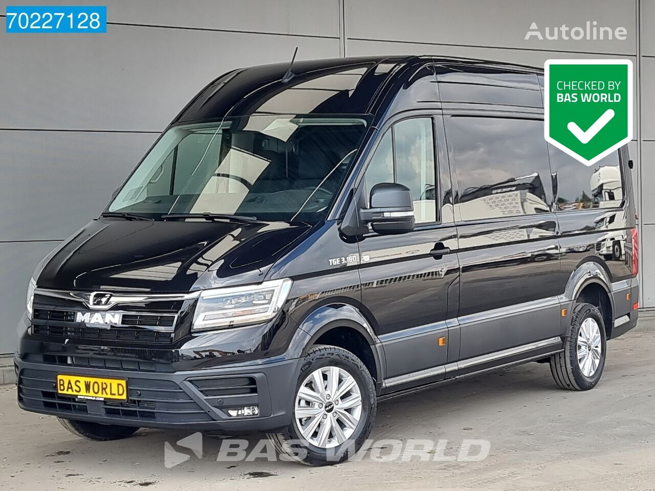 van berbasis mobil penumpang MAN TGE 3.180 180PK Automaat L3H3 LED LM velgen Groot scherm CarPlay baru