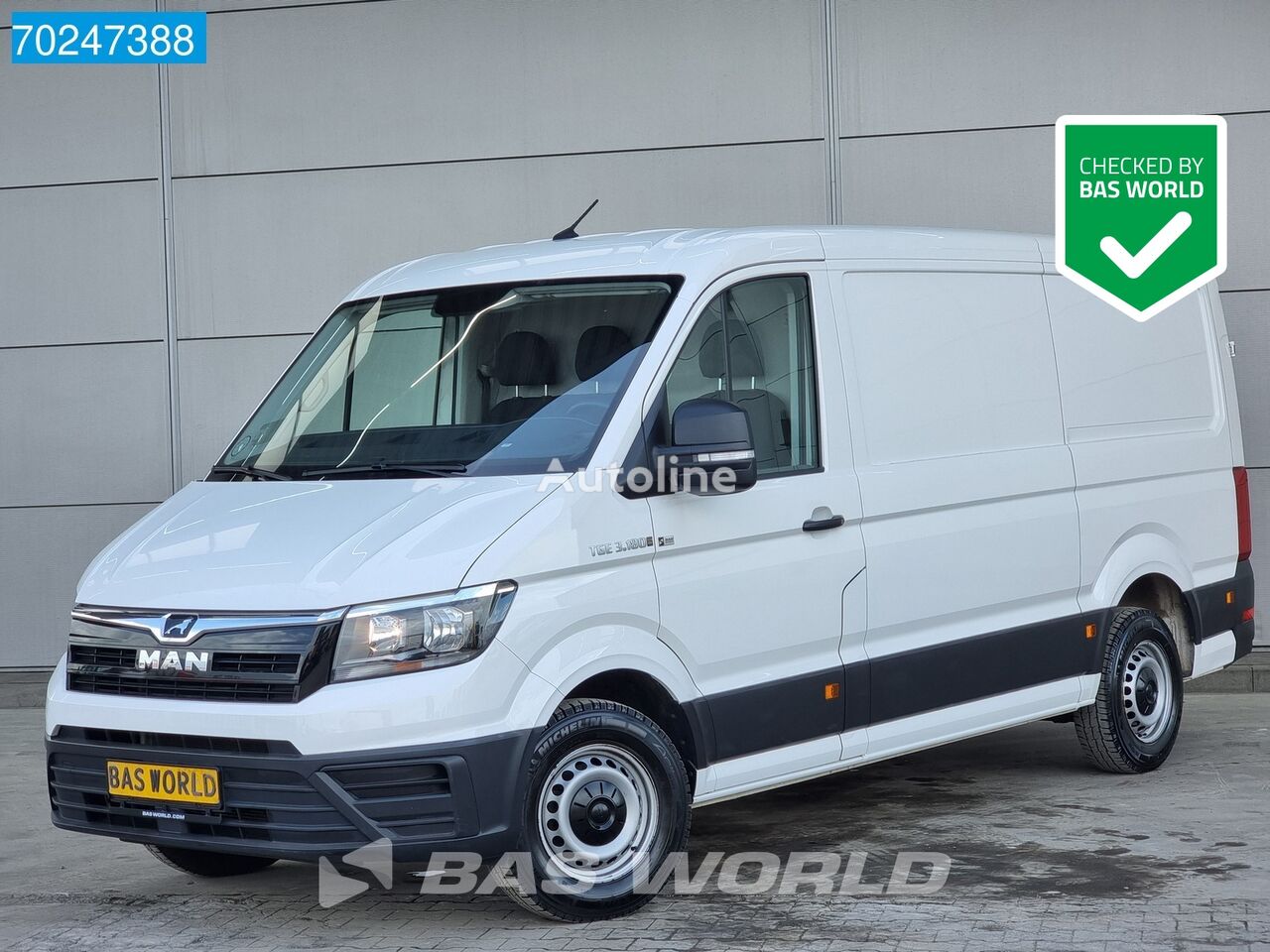 MAN TGE 3.180 Automaat L3H2 Navi Trekhaak Camera Airco Cruise L2H1 9 yolcu van