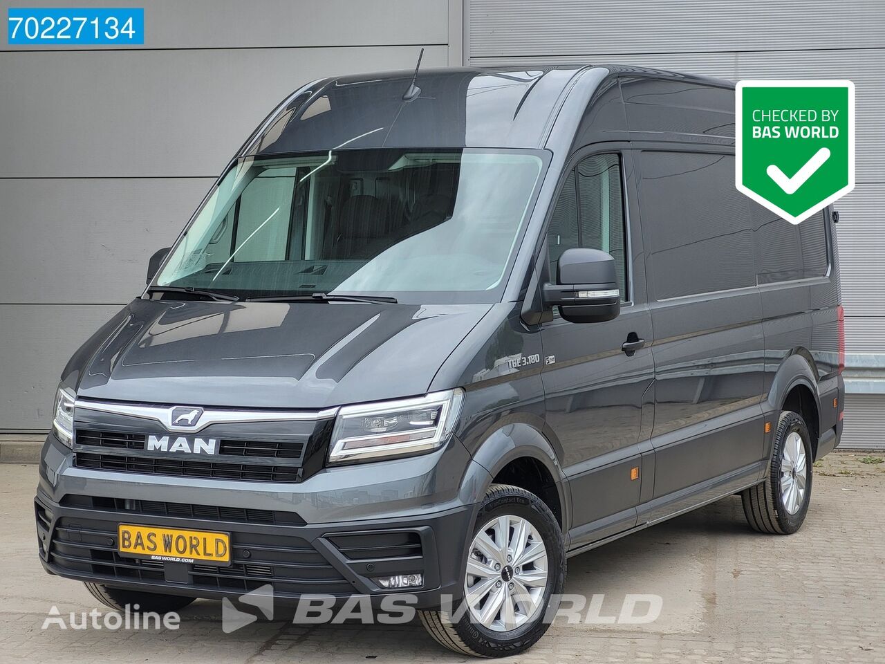 new MAN TGE 3.180 Automaat L3H3 LED Camera LM Velgen Groot scherm Carpla car-derived van