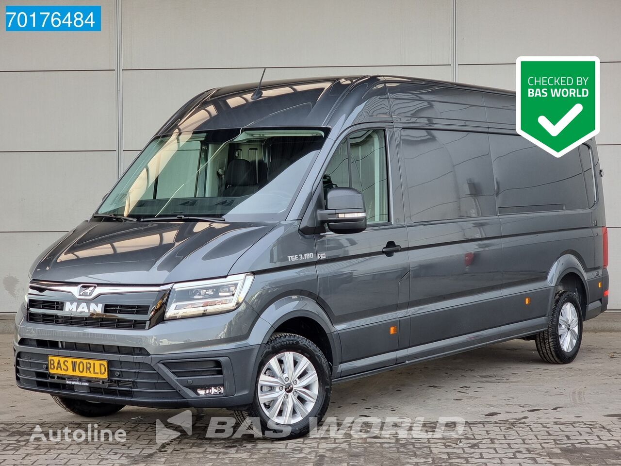 nový dodávkový minivan MAN TGE 3.180 Automaat L4H3 LED Grootbeeld CarPlay Camera Airco Crui