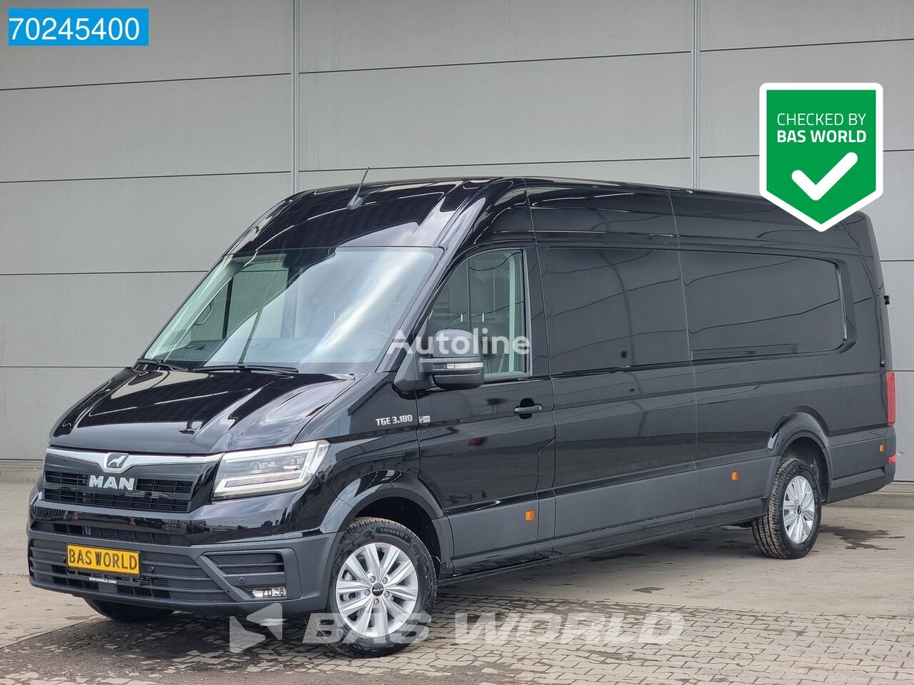 new MAN TGE 3.180 Automaat XXL L5H3 LED LM Velgen Groot scherm CarPlay C car-derived van