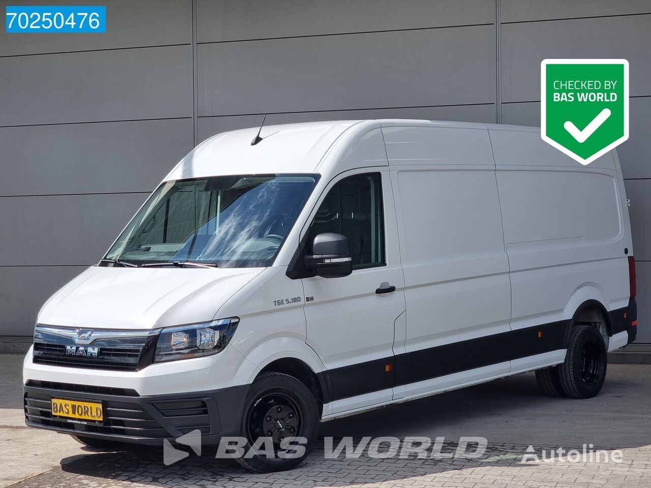 基于轿车的厢式车 MAN TGE 5.180 Dubbellucht L4H3 3500kg trekgewicht Camera Airco Cruis