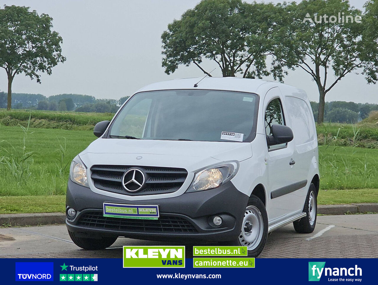 van berbasis mobil penumpang Mercedes-Benz CITAN 108 CDI ac cruise euro6