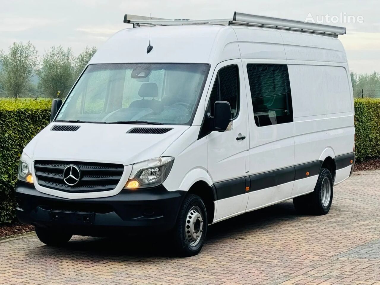 van berbasis mobil penumpang Mercedes-Benz SPRINTER 3.0 519 CDI V6 AIRCO HOOG MAXI LANG