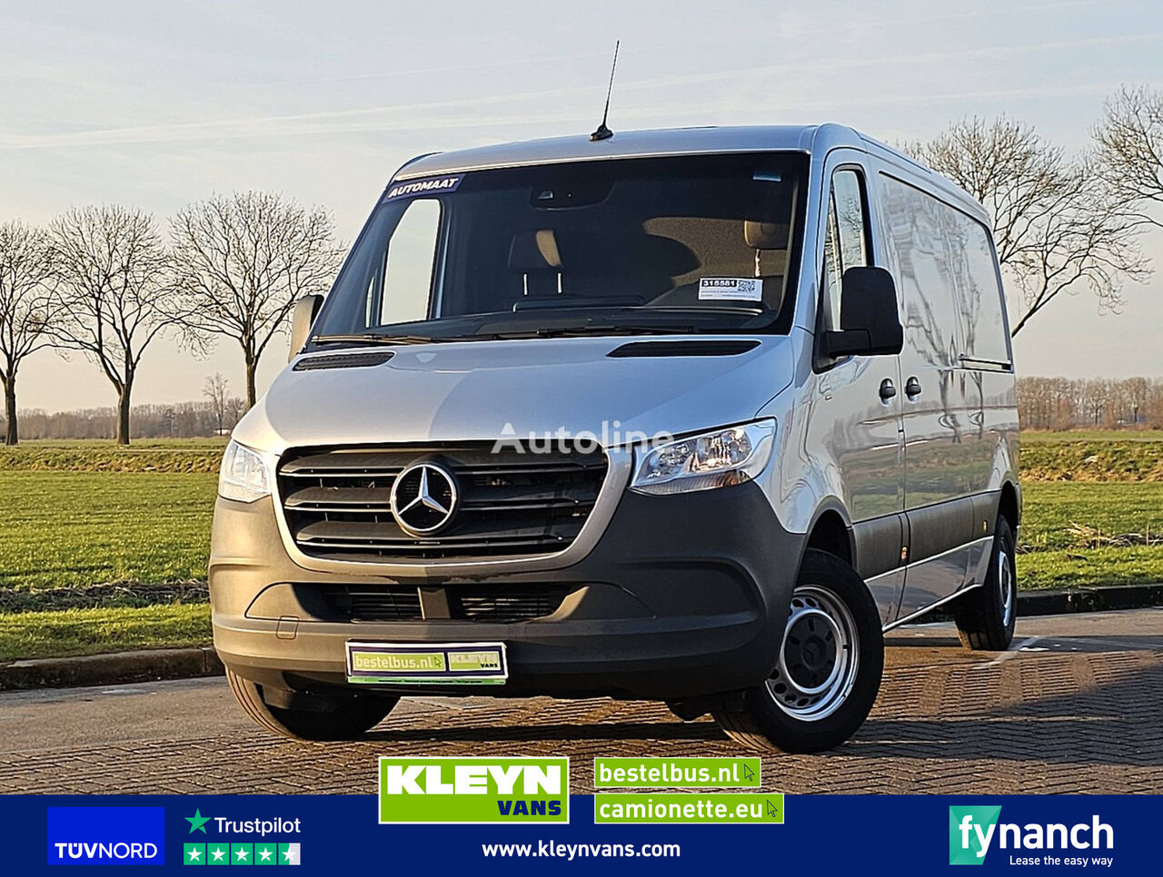 лекотоварен фургон Mercedes-Benz SPRINTER 314 AC AUTOMAAT EURO6