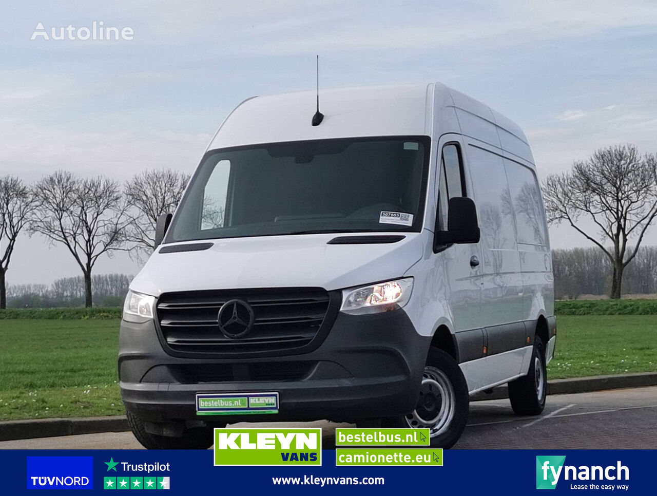 fourgonnette Mercedes-Benz SPRINTER 314 l2h2 mbux rwd airco!