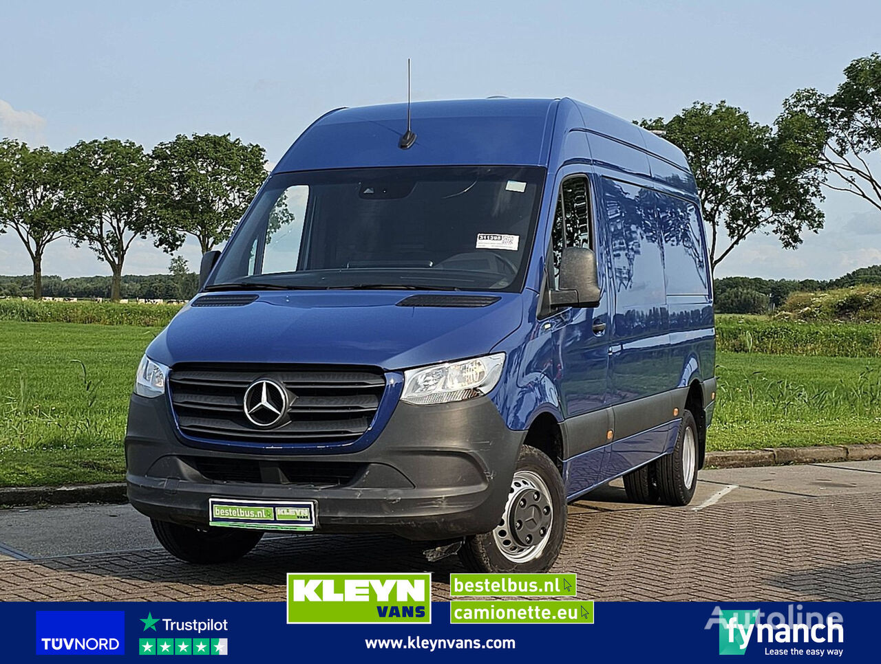 سيارة نقل بضائع صغيرة Mercedes-Benz SPRINTER 516 ac automaat euro6