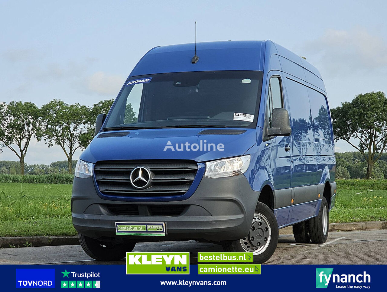 fourgonnette Mercedes-Benz SPRINTER 516 ac automaat euro6