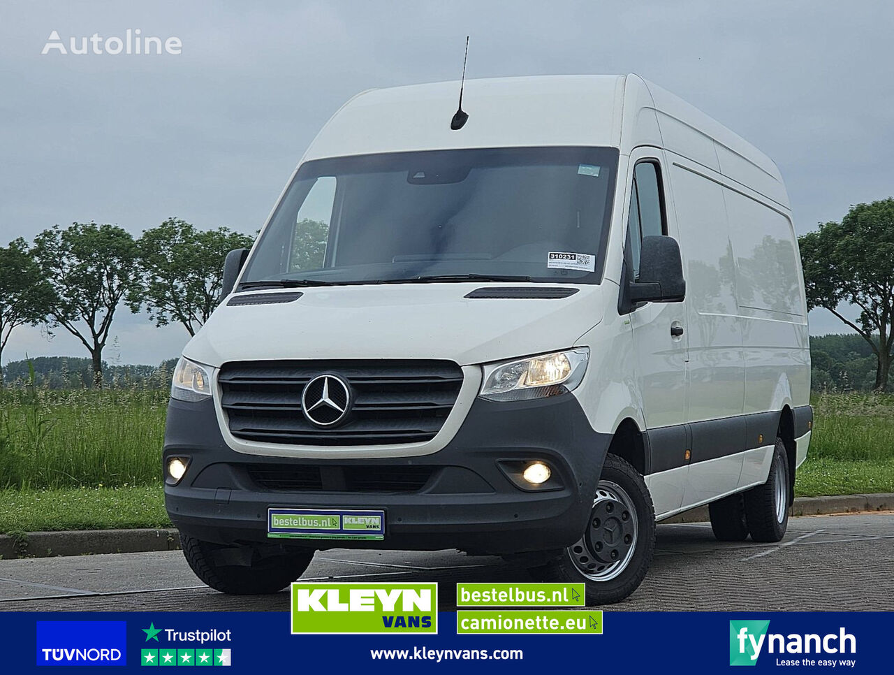 سيارة نقل بضائع صغيرة Mercedes-Benz SPRINTER 516 l3h2 dubbellucht !