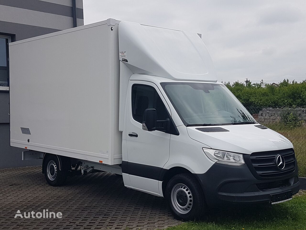 Mercedes-Benz SPRINTER KONTENER BOX 8 EP 4,11x2,15x2,30 KLIMA 314CDI MANUAL személyautóból átalakított kisteherautó