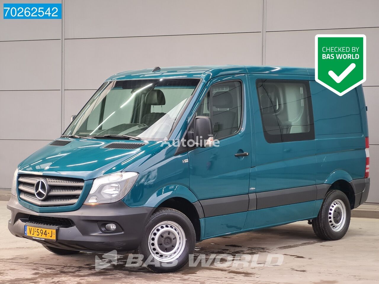 Mercedes-Benz Sprinter 213 CDI Automaat Dubbel Cabine L1H1 Trekhaak Airco Crui personbil varebil