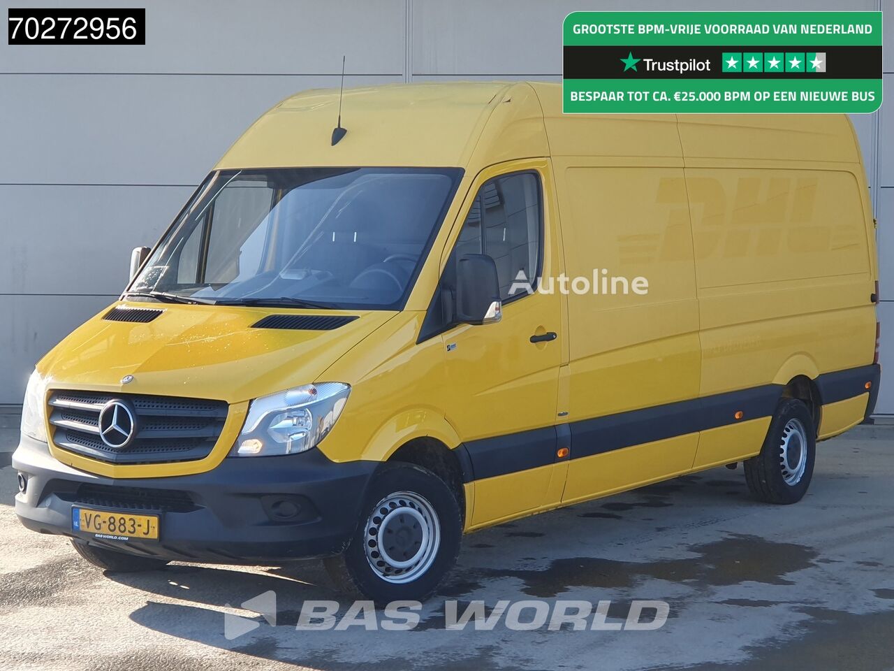 Mercedes-Benz Sprinter 310 CDI Automaat L3H2 Euro6 Maxi Airco Camera Navi 14m3 vieglais furgons