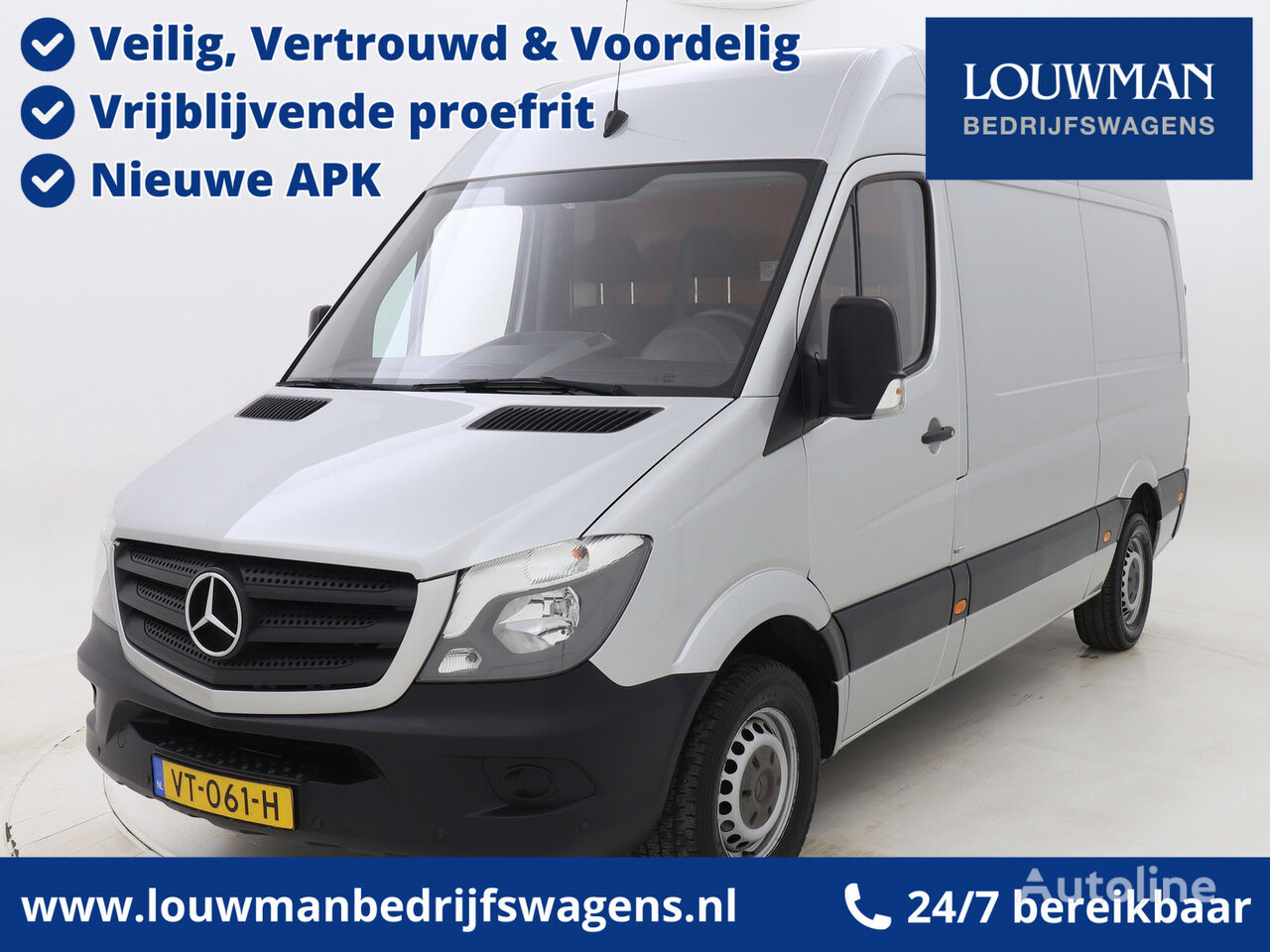 승용형 밴 Mercedes-Benz Sprinter 313 2.2 CDI 366 HD PDC Airco Omvormer Lucht geveerde st