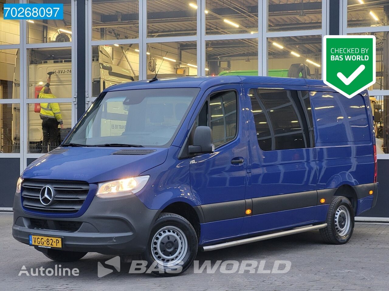 легковий фургон Mercedes-Benz Sprinter 314 CDI Automaat Dubbel Cabine L2H1 Trekhaak 7 zitplaat