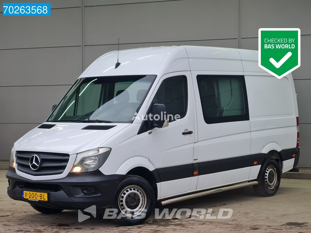 мал фургон Mercedes-Benz Sprinter 314 CDI Automaat Euro6 Dubbel Cabine L2H2 Camera Airco