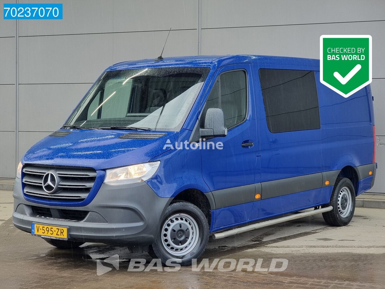 легковой фургон Mercedes-Benz Sprinter 314 CDI Automaat L2H1 Dubbel Cabine Airco Leder Trekhaa