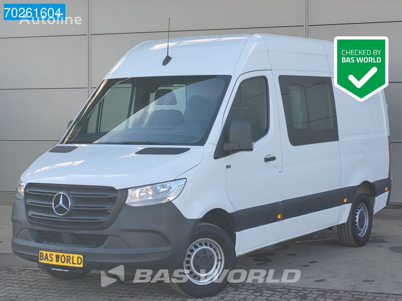 Mercedes-Benz Sprinter 314 CDI Dubbel Cabine L2H2 Airco Cruise L2 Doka Mixto 9 leichter Lieferwagen