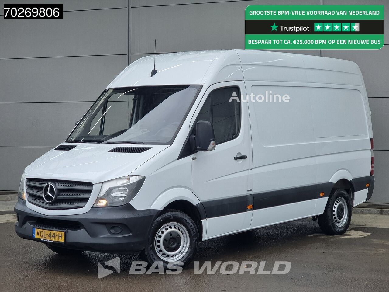 سيارة نقل بضائع صغيرة Mercedes-Benz Sprinter 314 CDI L2H2 Euro6 Airco Cruise Airco Cruise control