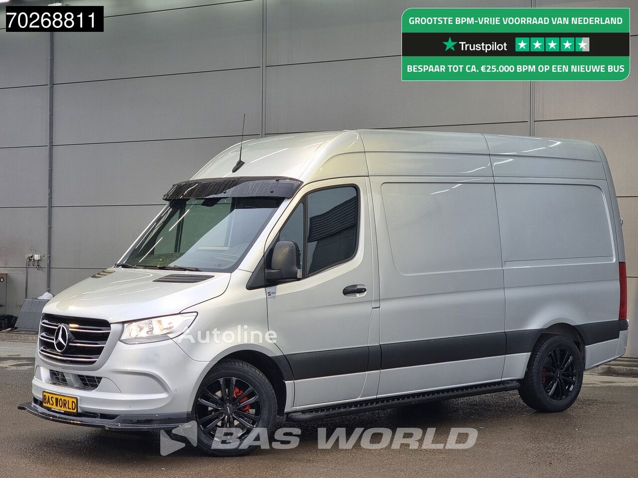 xe van chở hàng Mercedes-Benz Sprinter 315 CDI Automaat L2H2 BW Edition 18'' Zonneklep Sideste