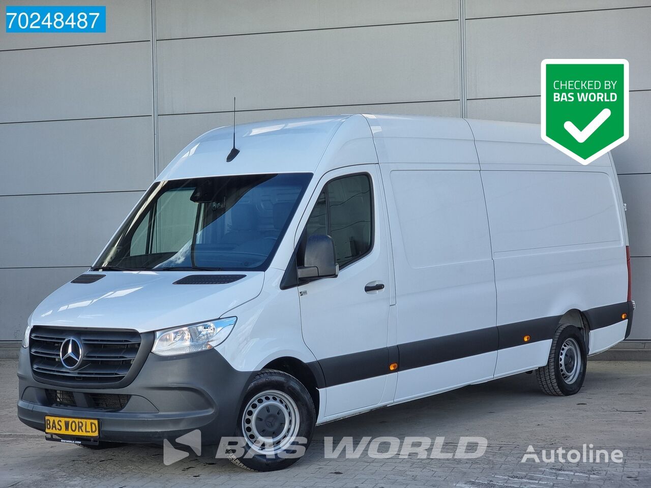 mały samochód dostawczy Mercedes-Benz Sprinter 317 CDI Automaat L3H2 Airco Camera Navi MBUX 170PK 14m3