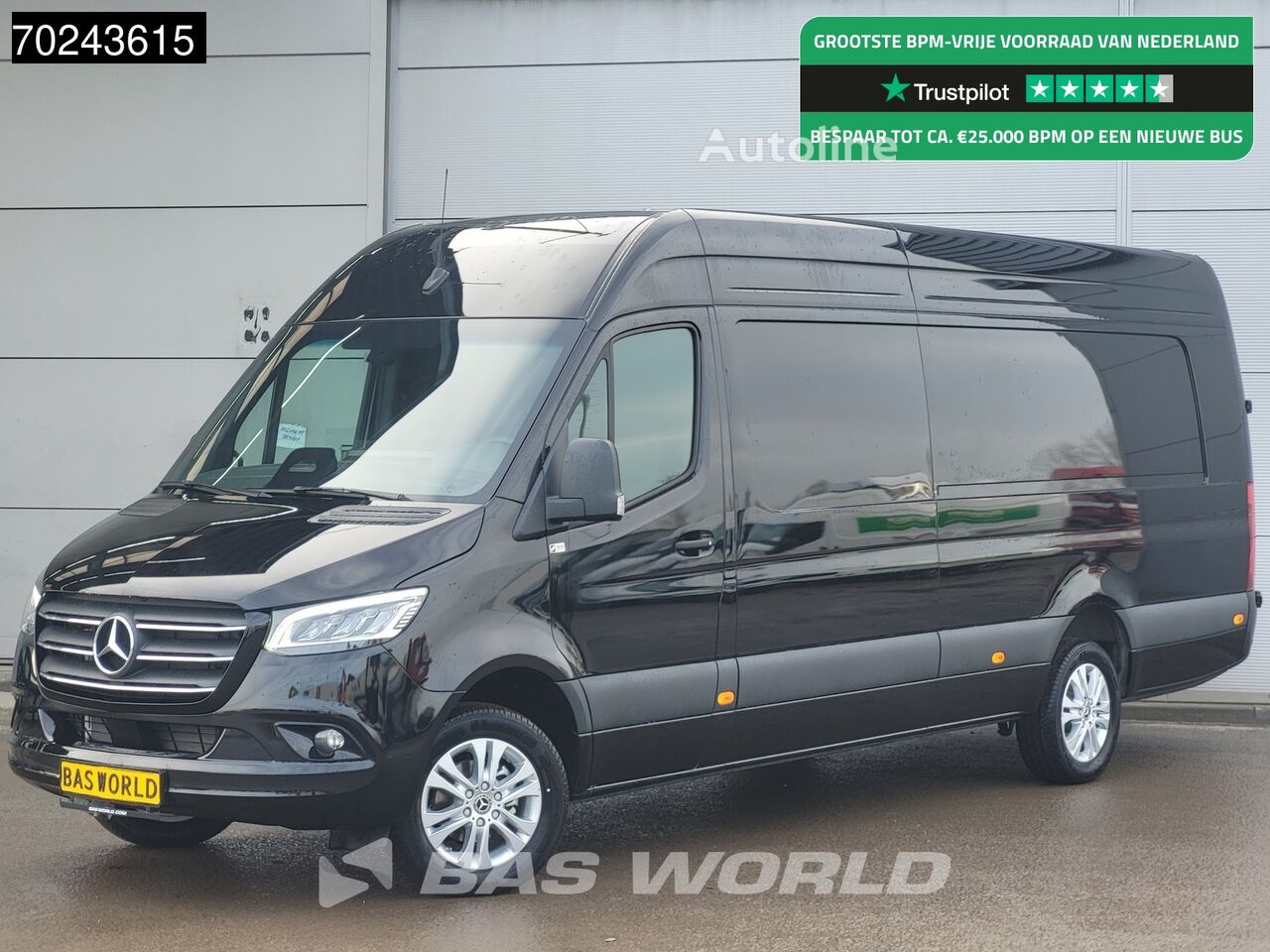 jauns Mercedes-Benz Sprinter 319 CDI 190PK Automaat L4H2 XXL LED ACC Camera Navi PDC vieglais furgons