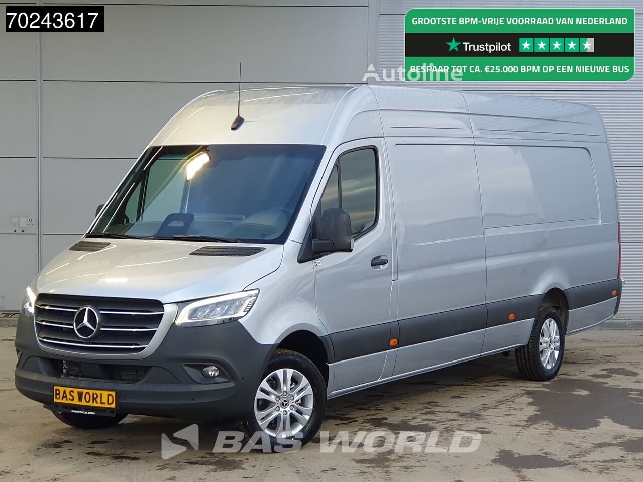 new Mercedes-Benz Sprinter 319 CDI 190PK Automaat L4H2 XXL LED ACC Camera Navi PDC car-derived van