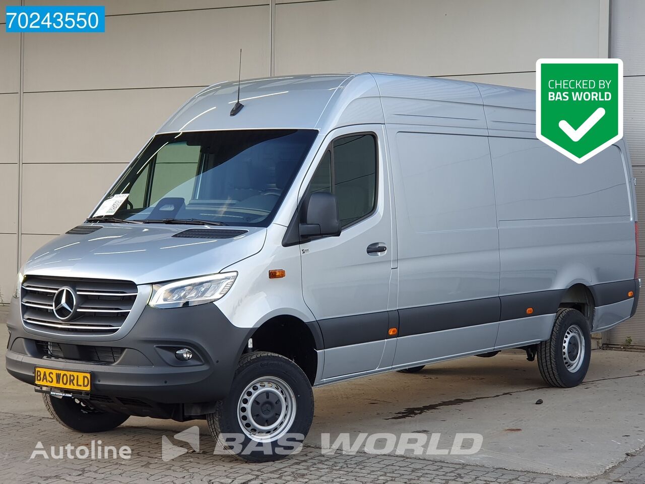 neuer Mercedes-Benz Sprinter 319 CDI Automaat 4x4 2025 model ACC Navi Camera L3H2 Al leichter Lieferwagen