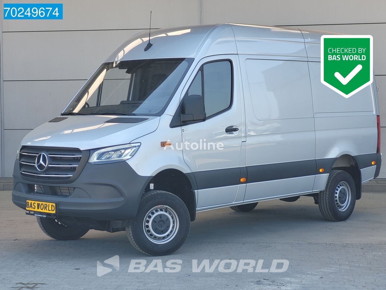 furgoncino Mercedes-Benz Sprinter 319 CDI Automaat 4x4 L2H2 LED Camera Trekhaak Standkach nuovo