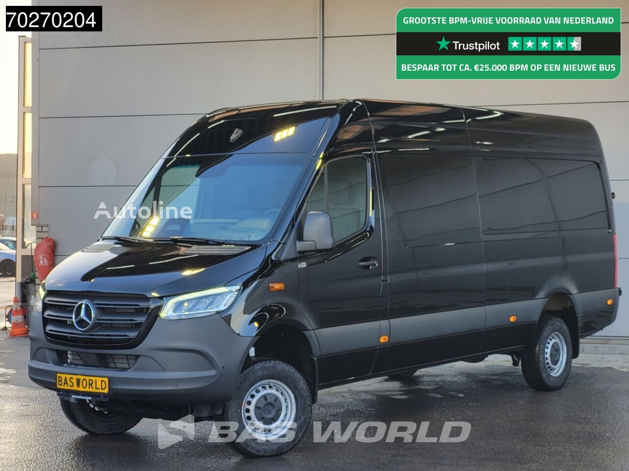 fourgonnette Mercedes-Benz Sprinter 319 CDI Automaat 4x4 L3H2 2025 model LED Navi Camera 4w neuve