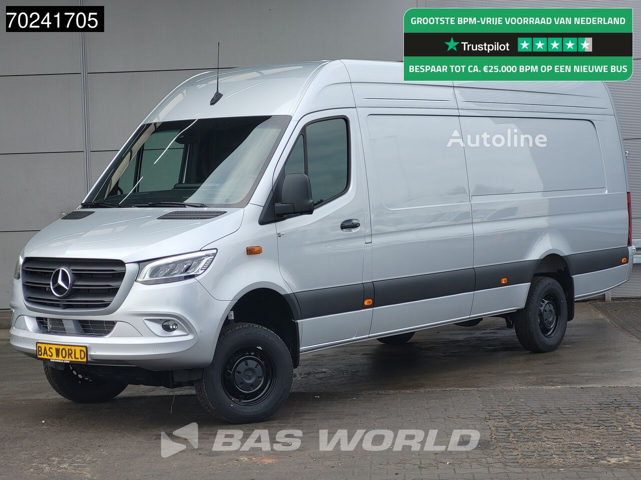 novi Mercedes-Benz Sprinter 319 CDI Automaat 4x4 L4H2 XXL LED ACC Navi 360Camera 4w mali kombi