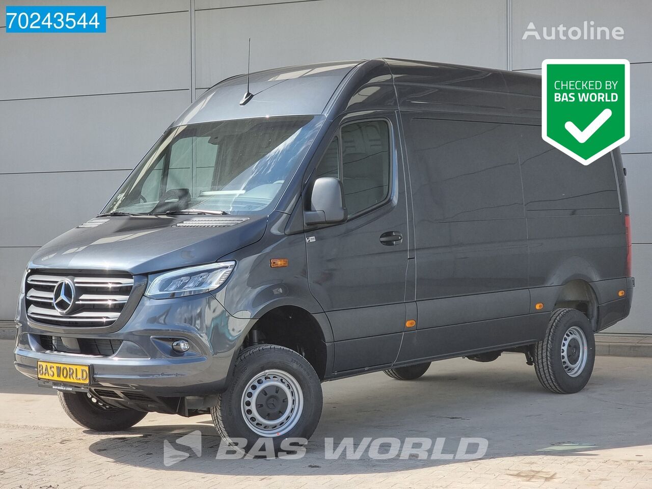 新基于轿车的厢式车 Mercedes-Benz Sprinter 319 CDI Automaat 4x4 Neues Modell ACC Navi Camera L2H2