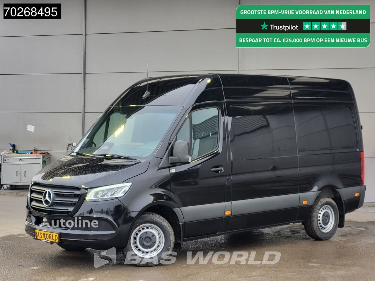 fourgonnette Mercedes-Benz Sprinter 319 CDI Automaat L2H2 model 2025 Camera MBUX LED Airco neuve