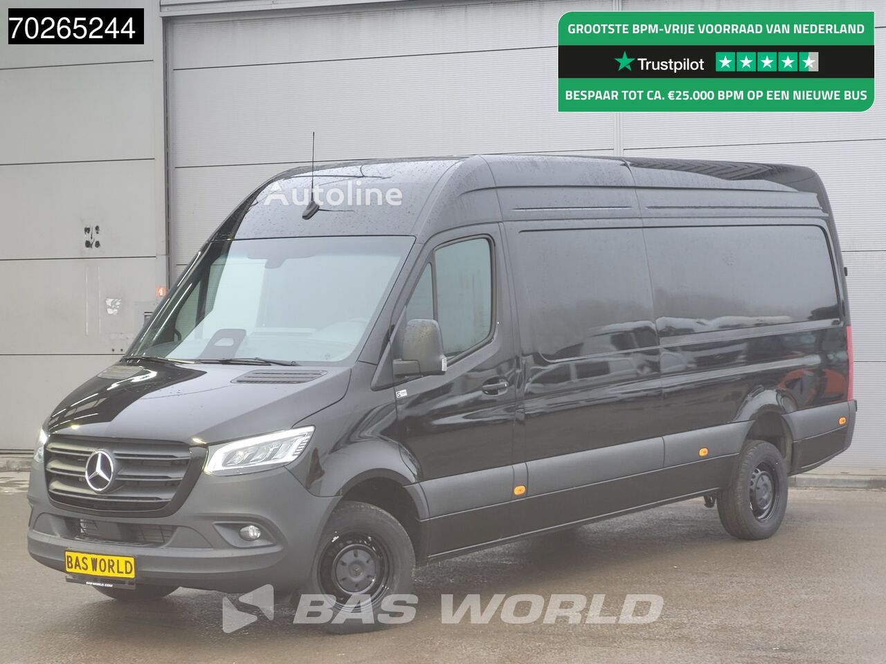 jauns Mercedes-Benz Sprinter 319 CDI Automaat L3H2 2025model LED 3500kg trekhaak Cam vieglais furgons