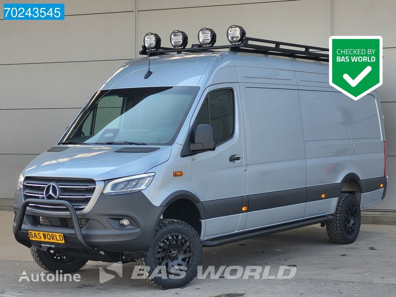 nieuw Mercedes-Benz Sprinter 319 CDI Automaat L3H2 4x4 New Model!!! Overland Special lichte bestelwagen