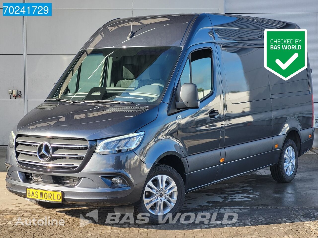 új Mercedes-Benz Sprinter 319 CDI Automaat Nwe model! L2H2 ACC MBUX LED Navi Came személyautóból átalakított kisteherautó