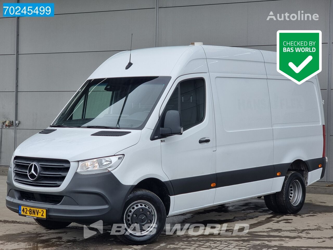 мал фургон Mercedes-Benz Sprinter 516 CDI Automaat 5000kg L2H2 Dubbellucht Navi Cruise Ai