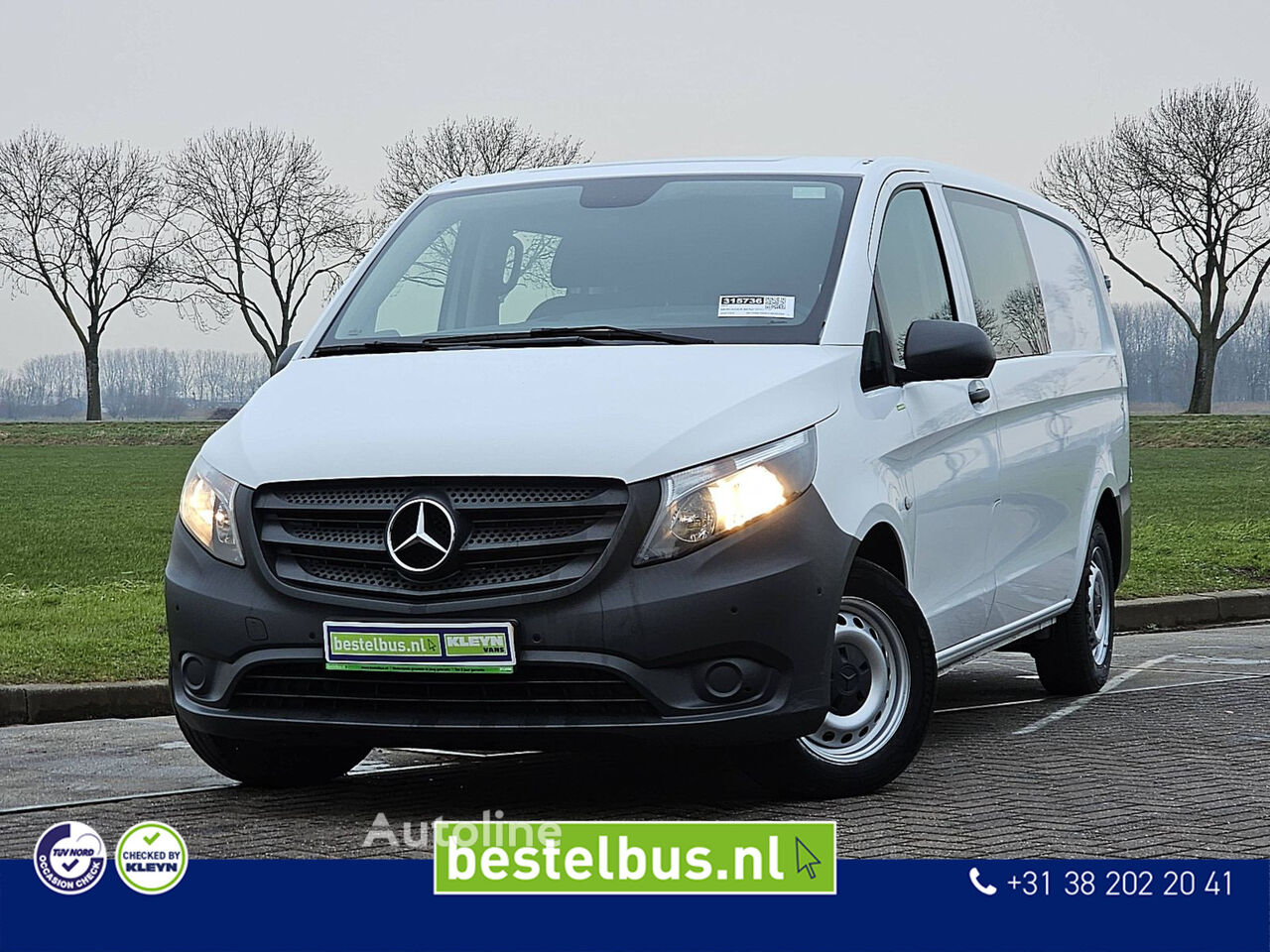 mały samochód dostawczy Mercedes-Benz VITO 116 CDI XXL DC  29 dkm.!