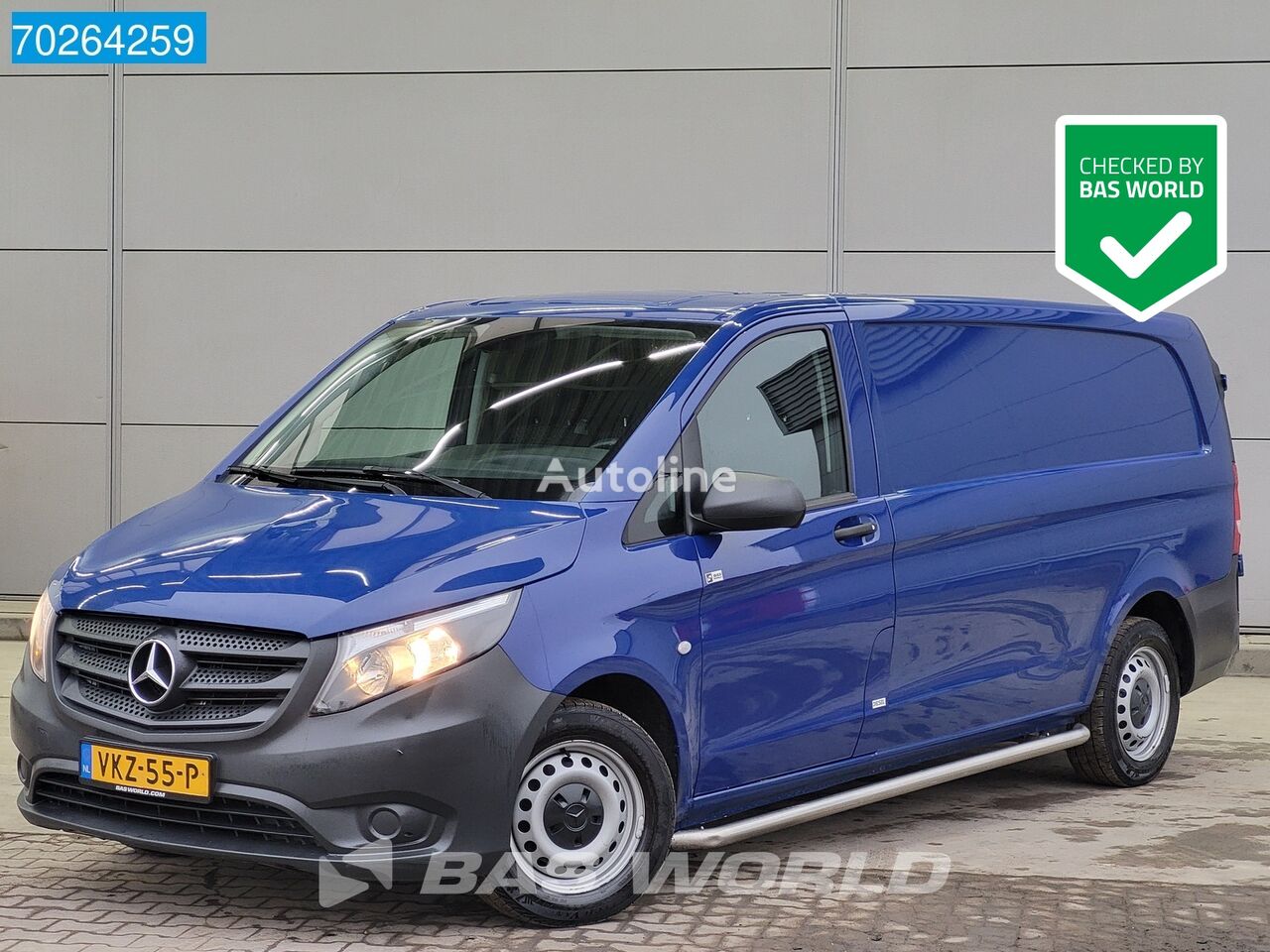 fourgonnette Mercedes-Benz Vito 114 Automaat L3H1 Airco Cruise Sidebars L3 XL 7m3 Airco Cru