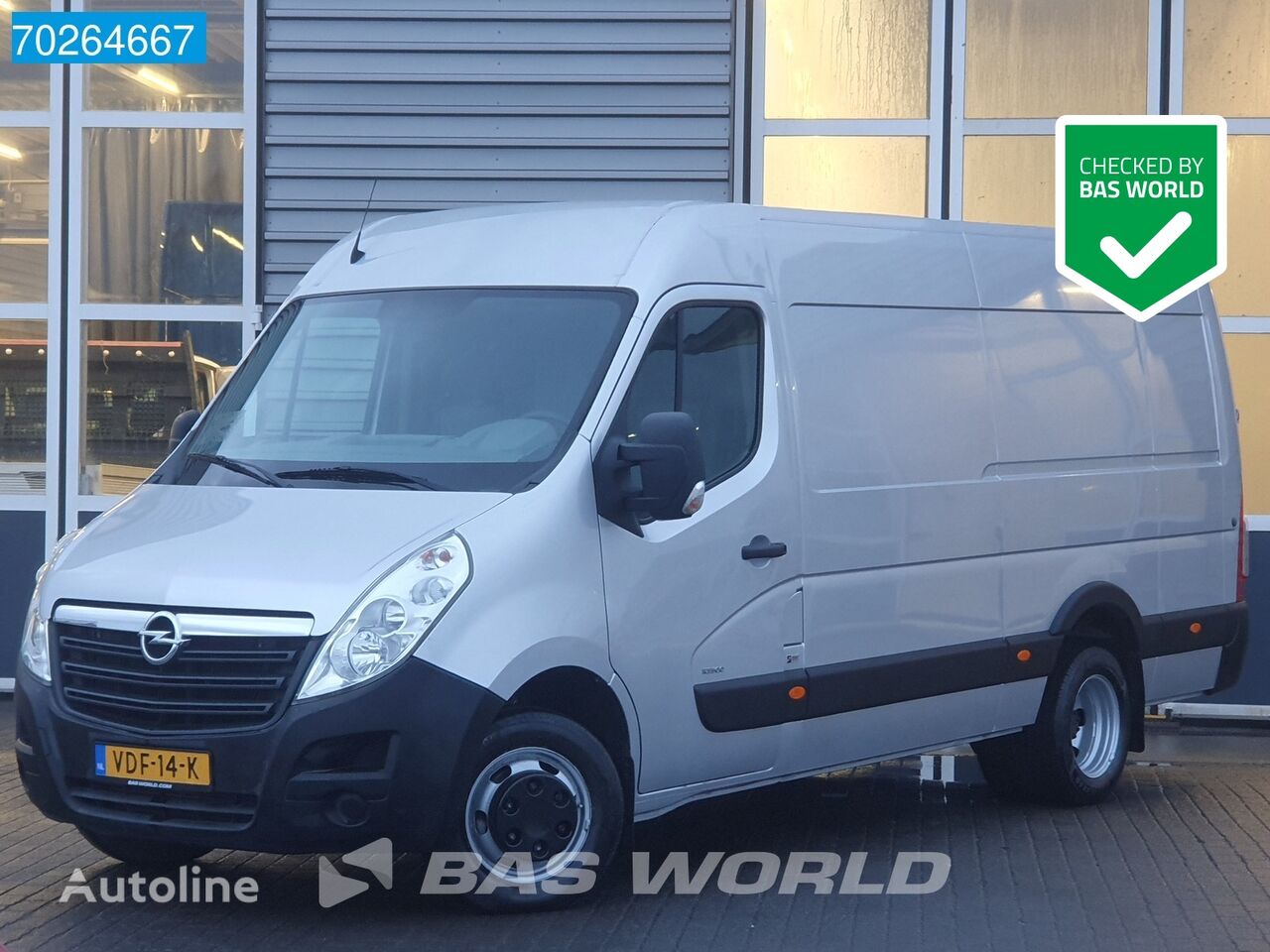 Opel Movano 145pk Euro6 L3H2 Dubbellucht 3000kg trekgewicht Airco Cam laki furgon