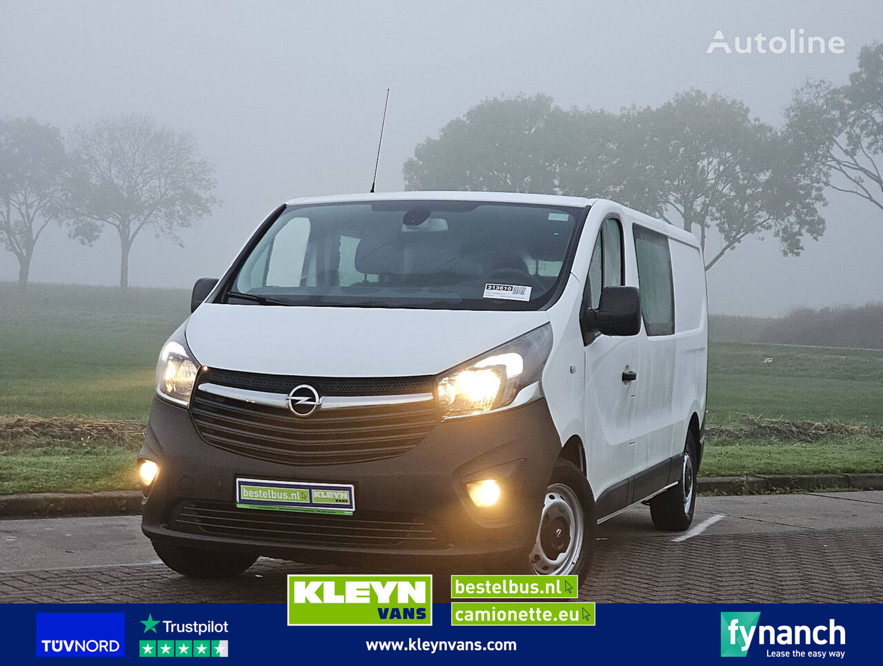 furgão compacto Opel VIVARO 1.6 AC DUB CABINE EUR6