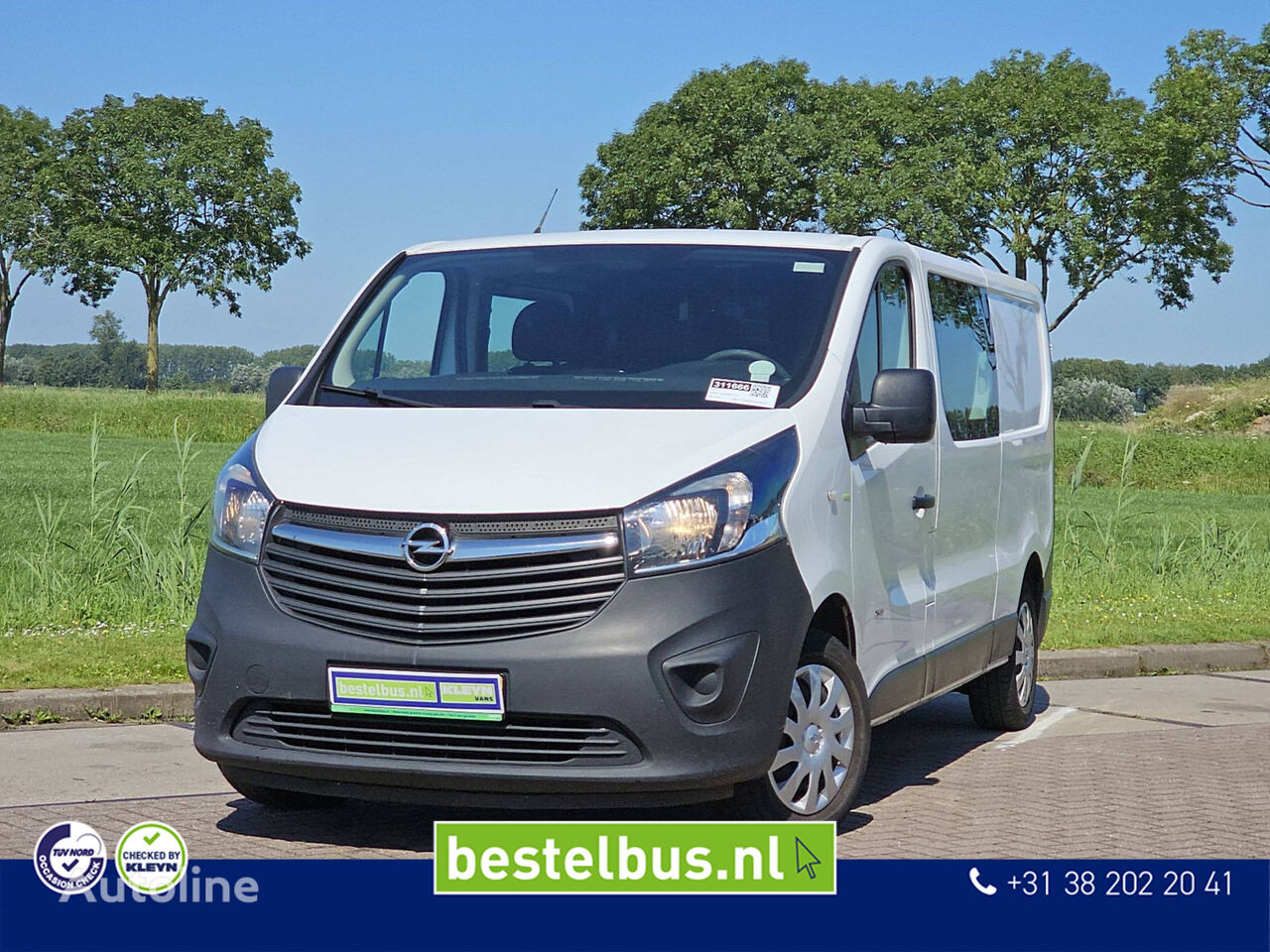 Opel VIVARO 1.6 L2 Dubbel Cabine AC! car-derived van