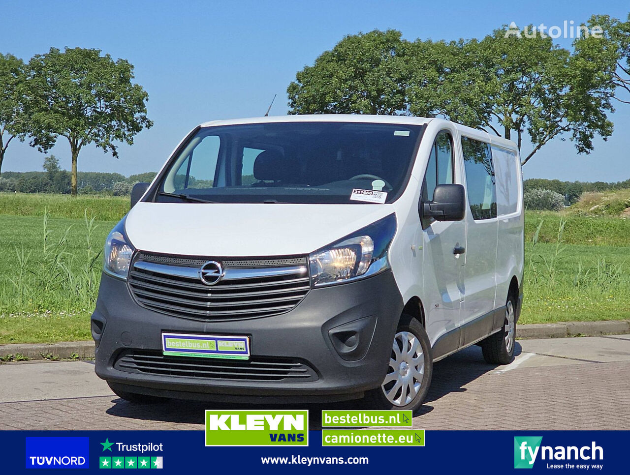 Opel VIVARO 1.6 l2 dubbel cabine ac! car-derived van